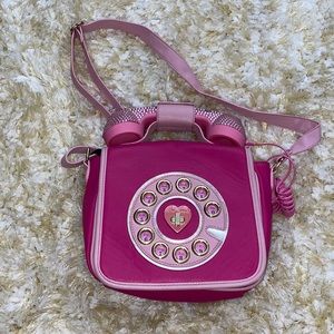 Pink Crossbody Vintage Phone Purse
